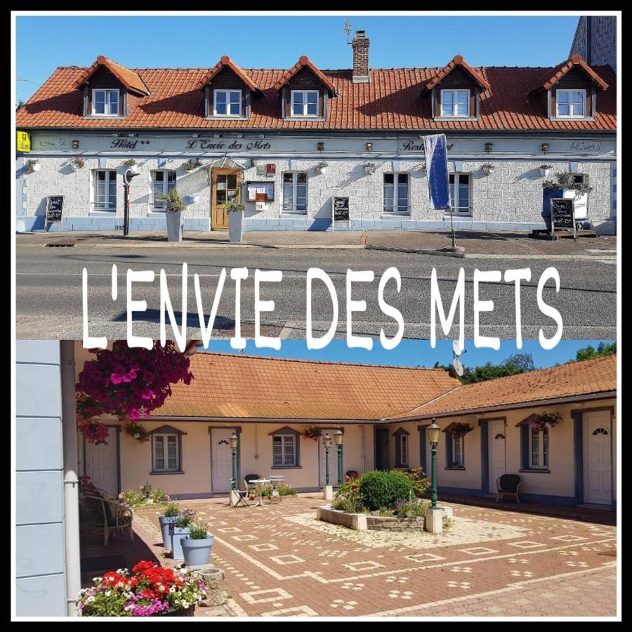 Logis - Hotel & Restaurant "L'Envie Des Mets" Rang-du-Fliers Eksteriør bilde